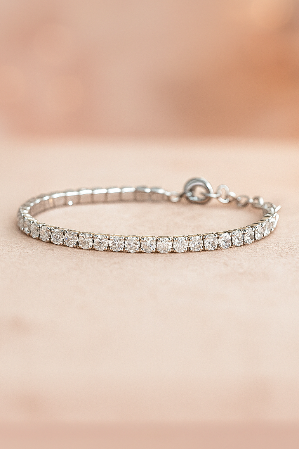 925 Silver Sterling Pandora Women's Tennis Bracelet